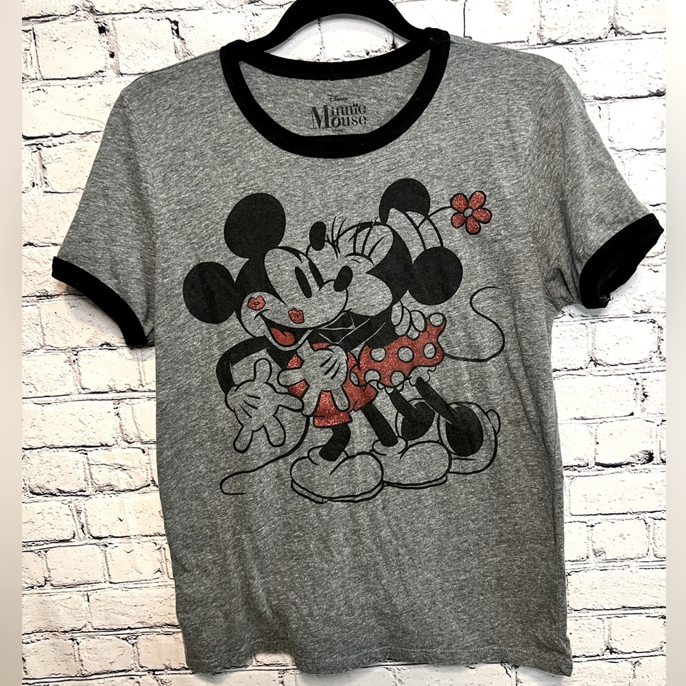 Womens Mickey Mouse and Minnie Mouse Disney T-shirt